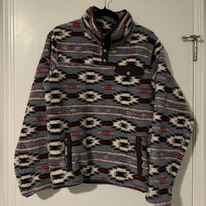 Cinch Western Sherpa pull over Size: M